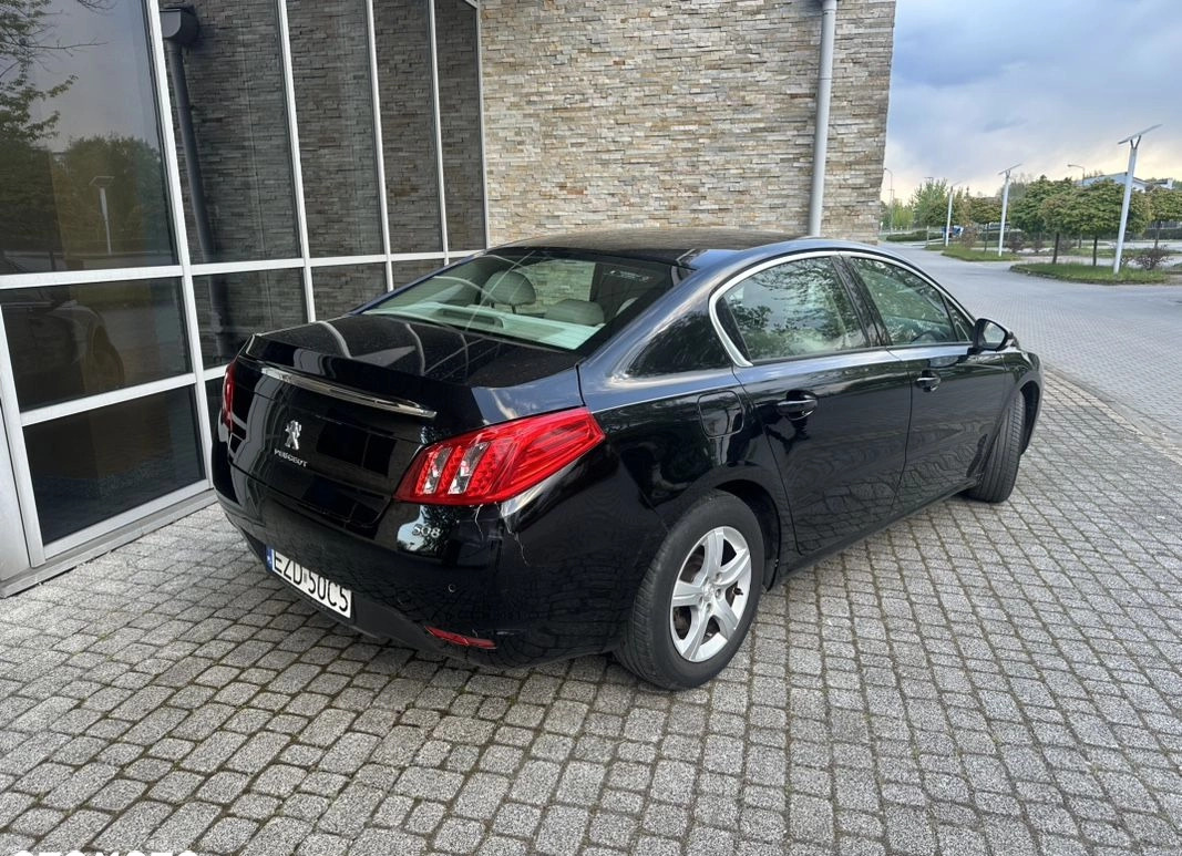 Peugeot 508 cena 20900 przebieg: 174640, rok produkcji 2012 z Jedlicze małe 497